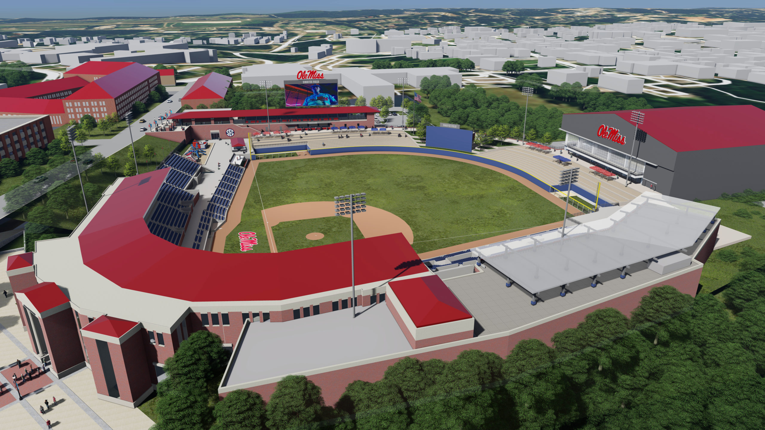 Swayze Field Ole Miss Athletic Foundation